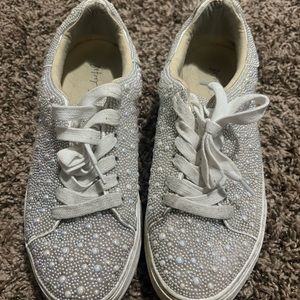 betsey johnson pearl shoes 7